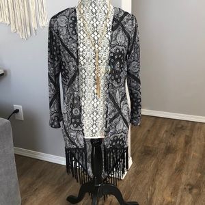 Paisley patterned top